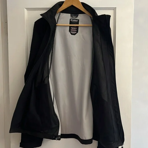Killtec Technical Outdoor Black jacket. Water resistant, breathable, Windproof - Picture 8 of 13